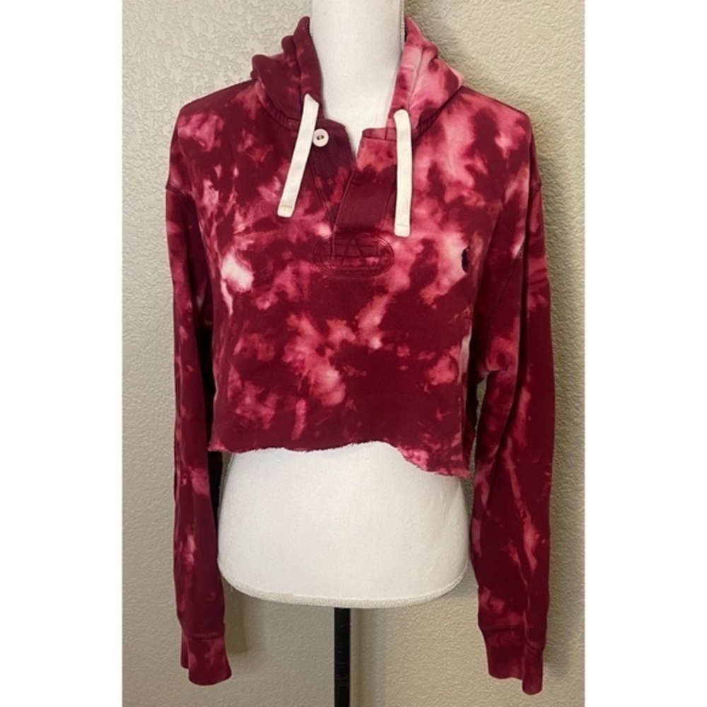 Polo by Ralph‎ Lauren Vintage Cropped TieDye Hoodie